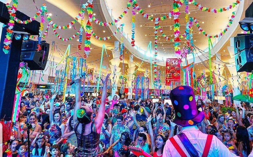 Centro de Maceió e Shoppings terão programação durante o Carnaval