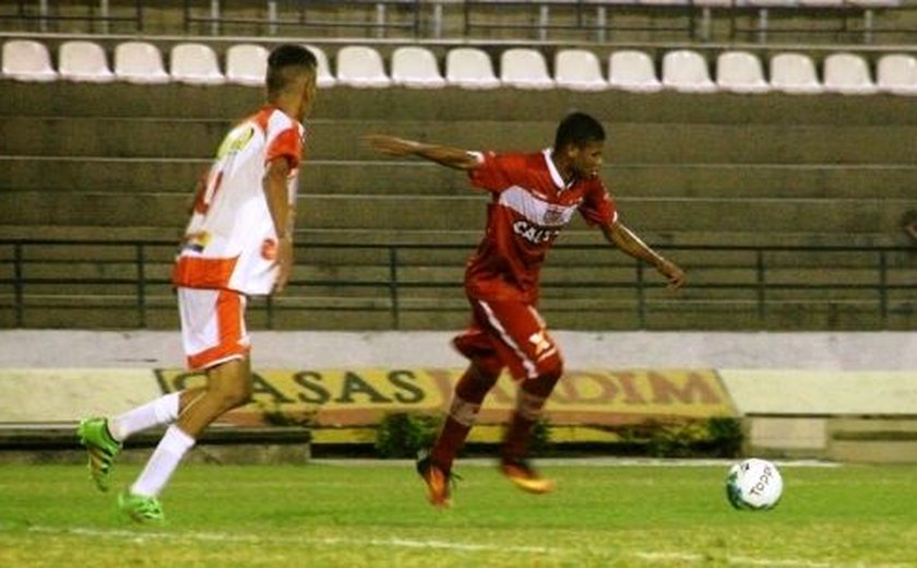 CRB e Coruripe entram em campo pelas semifinais da Copa do Nordeste Sub-20