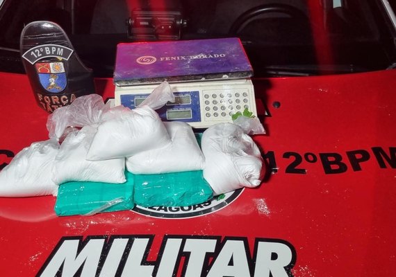 Polícia apreende 7,5 kg de cocaína em casa abandonada no Cidade Universitária