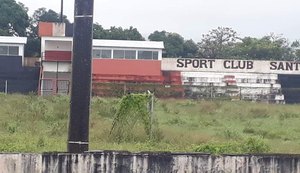 Desportistas de Boca da Mata denunciam descaso público do estádio do Santa Rita