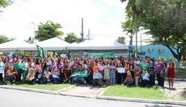 Sinteal protesta na Seduc e cobra respostas para pauta da categoria