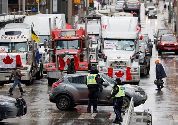 Canadá libera ponte fronteiriça com EUA bloqueada em repúdio a medidas anticovid