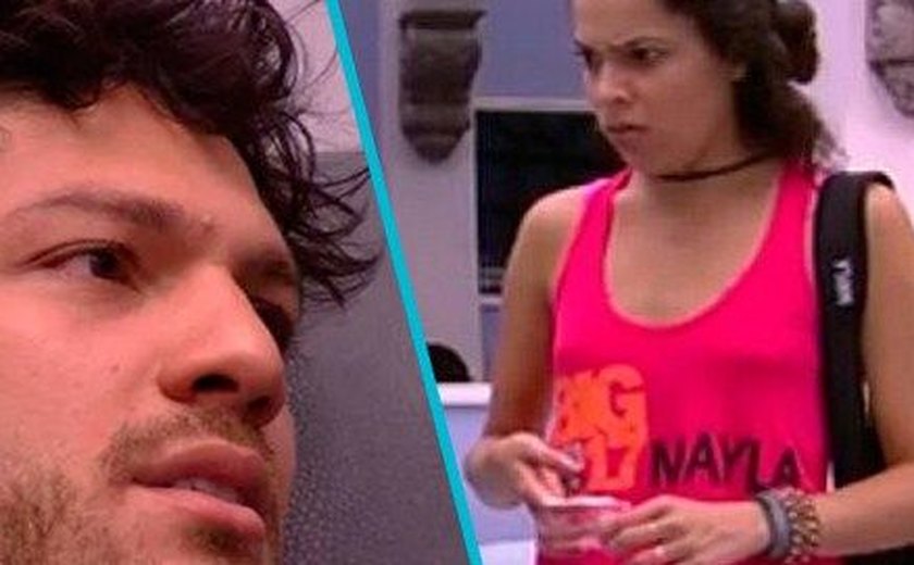 'BBB17': Eliminada, Mayla detona ex-affair na casa, Luiz Felipe. 'Muito falso'