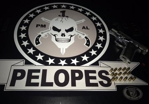 3º BPM apreende arma de fogo e recupera veículo roubado, em Arapiraca