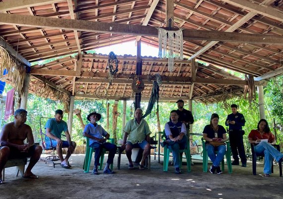 MPF visita aldeias Mata da Cafurna e Monte Alegre, na Terra Indígena Xucuru Kariri, em Alagoas