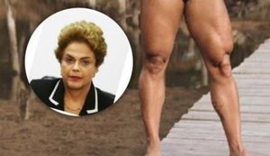 Dilma no joelho de Gracyanne Barbosa? Tem gente jurando que sim