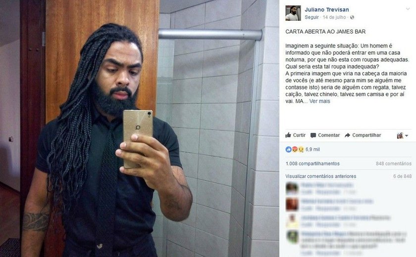 'É uma luta diária', diz advogado negro que foi barrado em bar de Curitiba