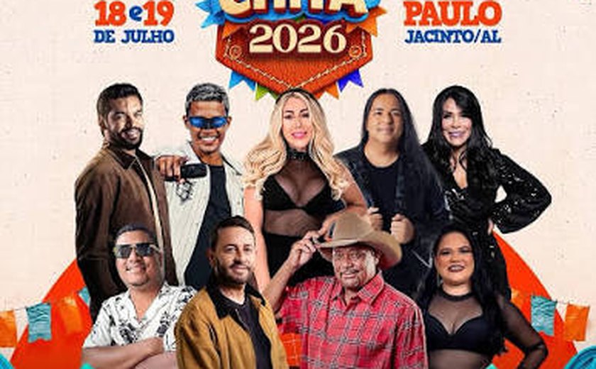 Paulo Jacinto se prepara para receber a tradicional Festa da Chita na Praça Zefinha Barbosa