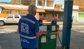 Sefaz Alagoas realiza operação em posto de gasolina em Maceió