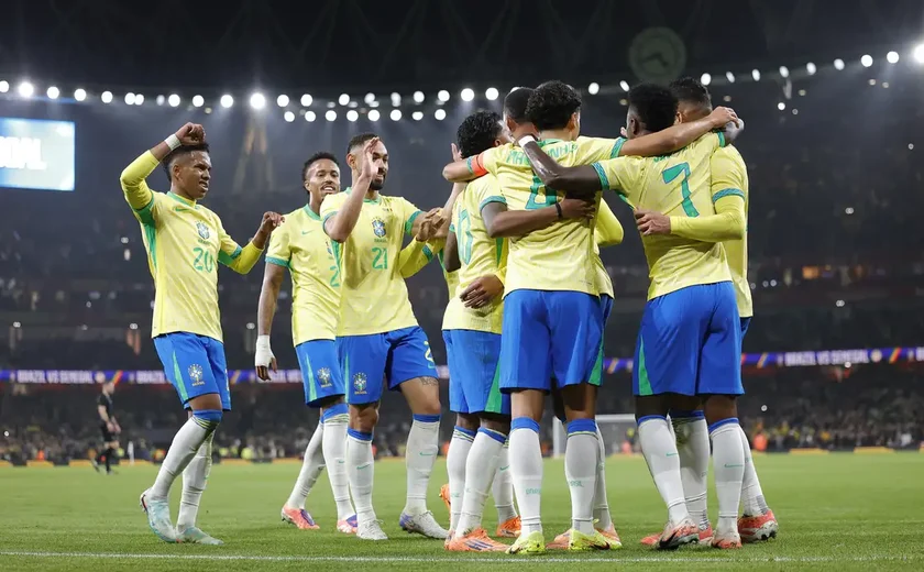 Brasil terá Wesley na lateral-direita em jogo contra Tunísia nesta terça-feira