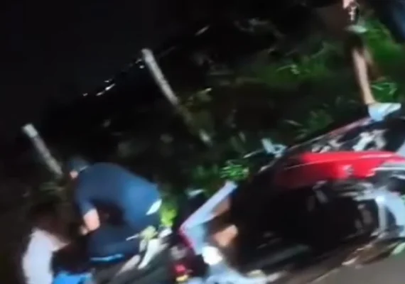 Colisão entre duas motocicletas deixa quatro pessoas feridas na AL-115