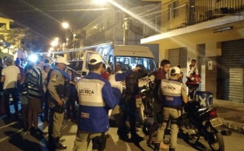 Em Boca da Mata, operação Lei Seca prende três por embriaguez ao volante