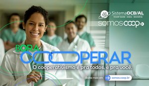 Sistema OCB Alagoas divulga campanha #BoraCooperar