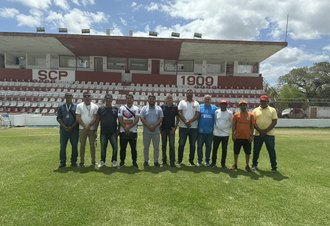 Presidente da ACEA integra comissão da FAF durante vistorias nos estádios de futebol de Coruripe e Penedo
