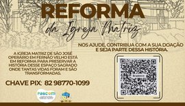 Igreja Matriz de São José Operário passa por reforma em Fernão Velho