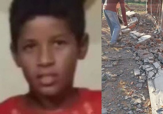 Menino de 12 anos morre ao ser atingido por viga de concreto em Girau do Ponciano