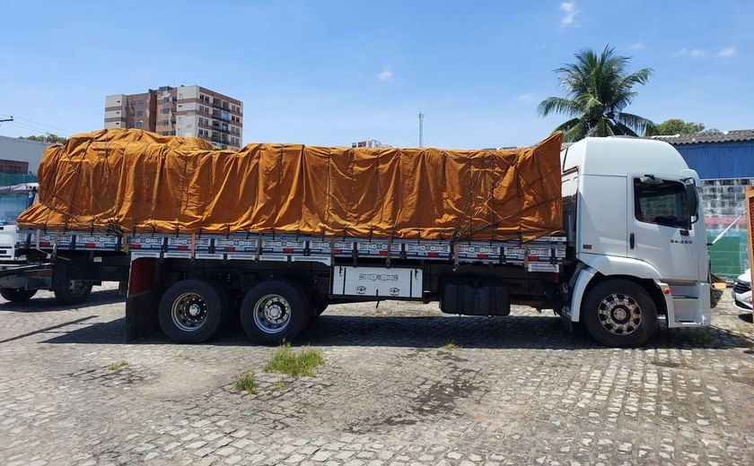 Sefaz Alagoas retém mais R$ 400 mil em mercadorias sem nota fiscal no interior do estado