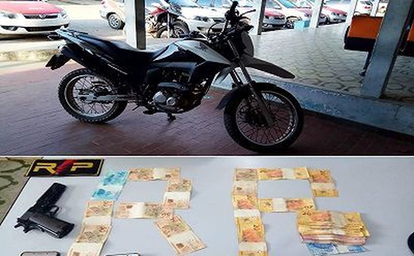 PM recupera duas motocicletas roubadas na Zona Rural de Arapiraca