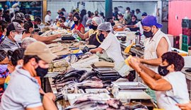 Venda de pescados movimenta o Mercado Público de Arapiraca