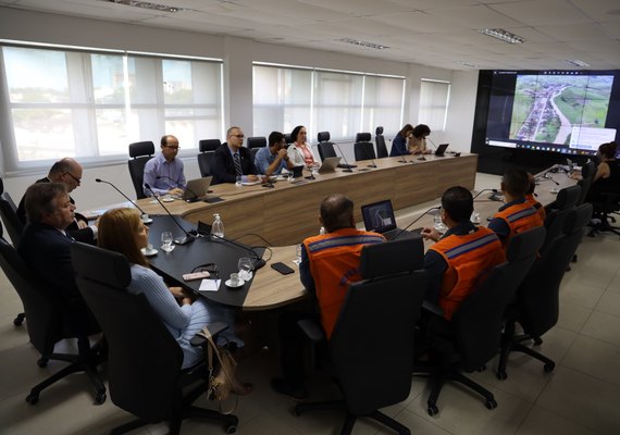 MPAL, UFAL e Defesa Civil dialogam sobre projeto de prevenção ao transbordamento do Mundaú