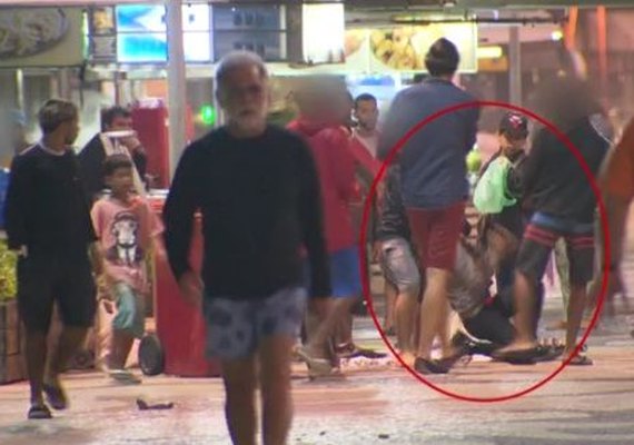 Imagens mostram adolescentes assaltando na Praia de Copacabana