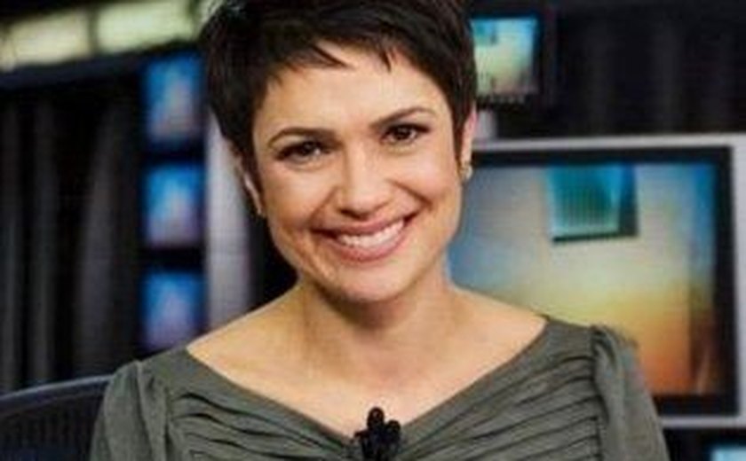 Jornalista Sandra Annenberg antes da fama: 'Não tinha grana para cortar o cabelo'