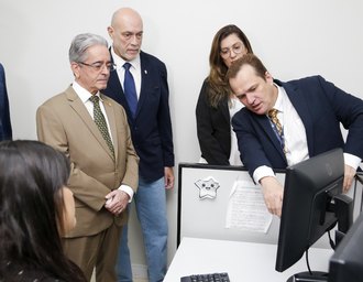 Presidente do TJ/AL acompanha implantação do eproc no 3º Juizado da Capital