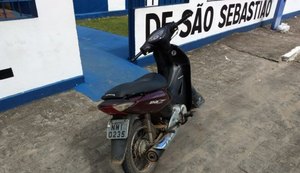 PC recupera moto roubada em São Sebastião