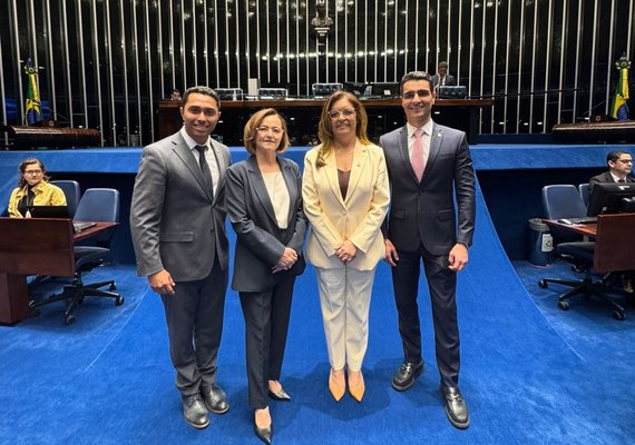 Vice-líder do prefeito na Câmara, vereador David Empregos acompanha sabatina de Marluce Caldas no Senado