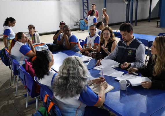 MP/AL, MPF e MPT inspecionam infraestrutura e funcionamento da Escola Dom Helder Câmara