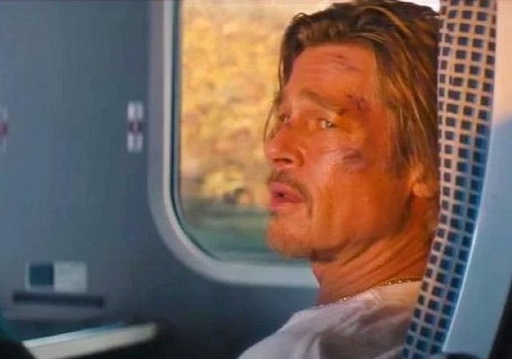 'Trem-Bala', estrelado por Brad Pitt, ganha primeiro pôster e trailer