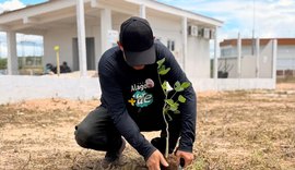 TJ/AL e órgãos parceiros aliam reflorestamento e educação ambiental em ação no Sertão alagoano