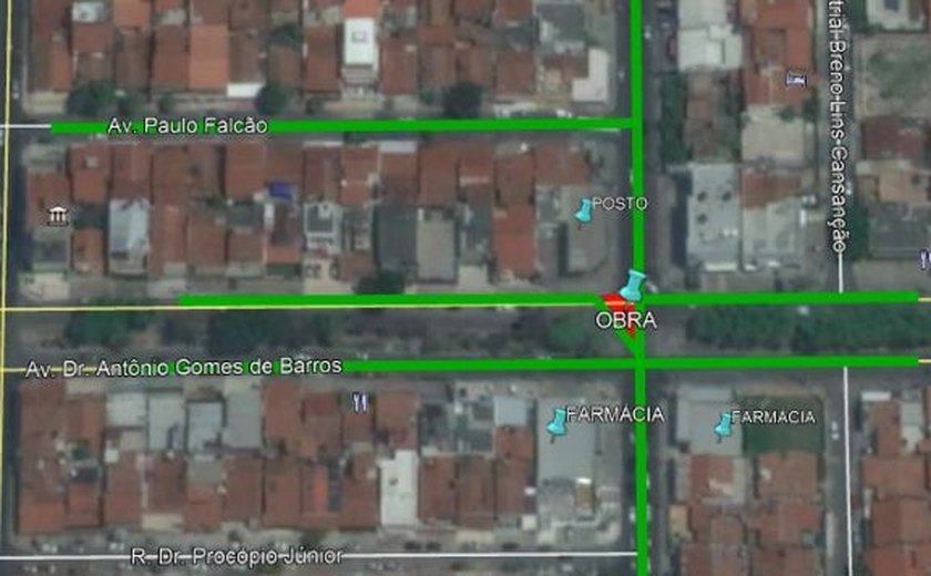 Obra da Casal interdita trânsito no bairro da Jatiúca a partir desta quarta (8)