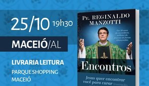 Padre Reginaldo Manzotti lança 'Encontros' em Maceió