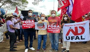 Sintufal participa de ato nacional, em Brasília, e de manifestação em Maceió