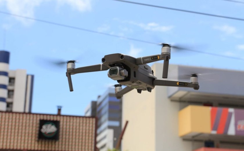 Polícia Federal usa drones para fiscalizar crimes eleitorais neste domingo em Maceió