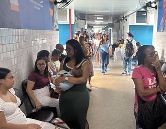 Servidores do PAM Salgadinho relatam cheiro forte e risco à saúde no Bloco L