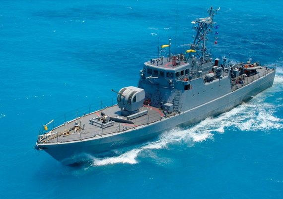 Navio-Patrulha 'Graúna' realiza visitação pública neste sábado em Alagoas