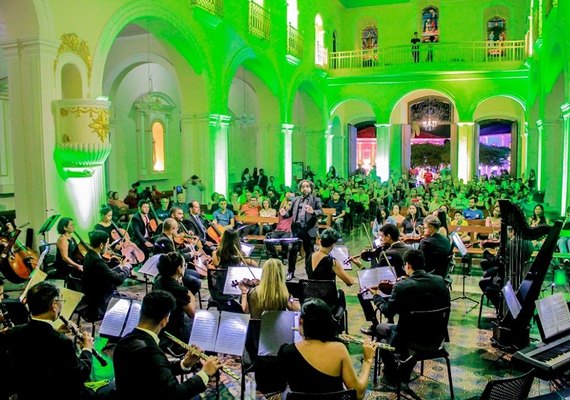 Orquestras do Montepio dos Artistas de Penedo e Filarmônica de Alagoas apresentam Concerto de Natal