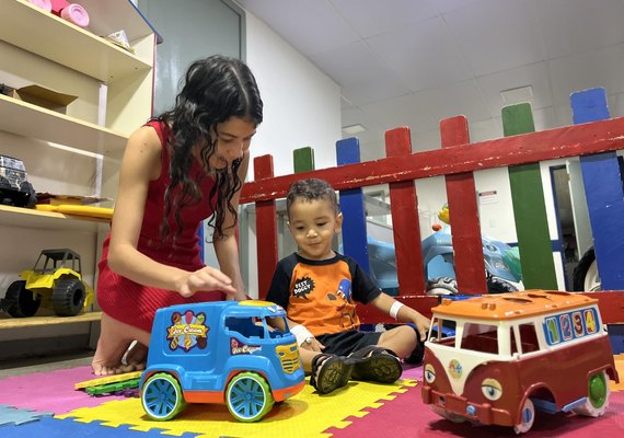 HGE salva a vida de criança que teve pneumonia, derrame pleural e precisou de UTI