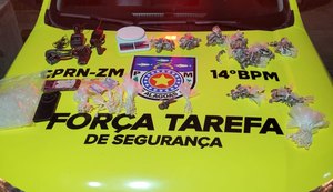 PM flagra tráfico e receptação em ocorrências na Zona da Mata Norte