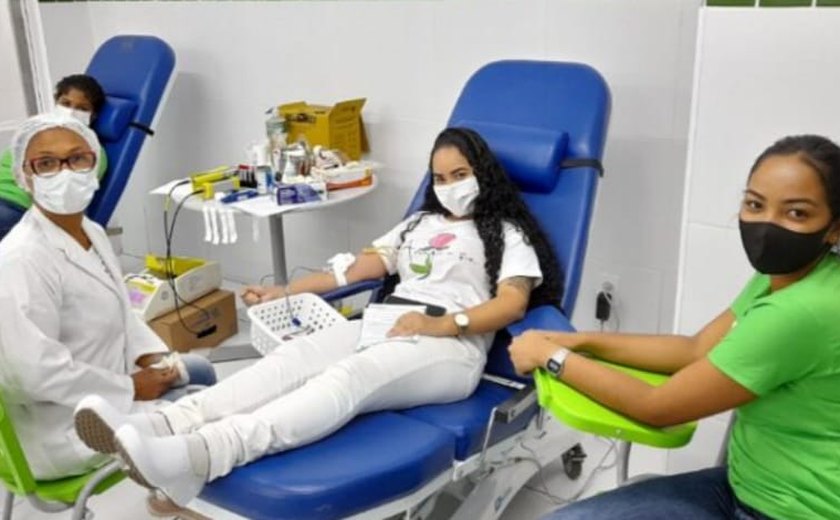 Nesta terça em Maceió, Escola Grau Técnico em parceria com Hemoal faz ação para coletar sangue