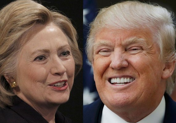 Hillary Clinton tem 42% ante 36% de Donald Trump