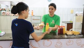 A hora do lanche saudável nas escolas de Alagoas