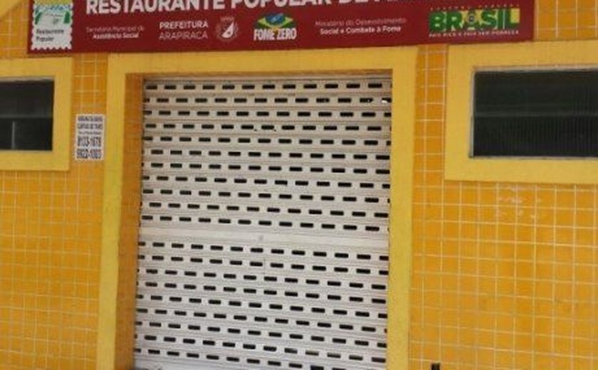 População de Arapiraca volta cobrar reabertura de restaurante
