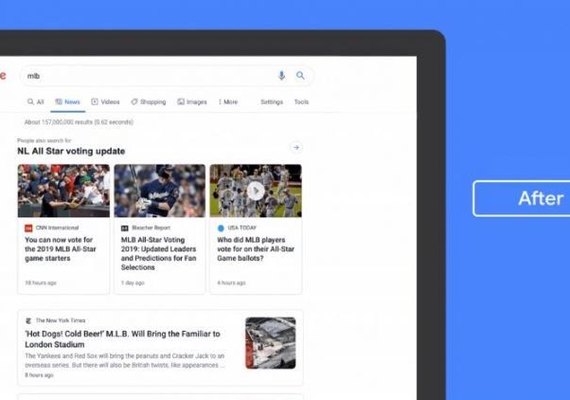 Para deixar informações mais claras, Google muda aba Notícias no PC