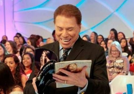 Silvio Santos confere ensaio da filha de Datena e dispara: 'Estou enviagrado'
