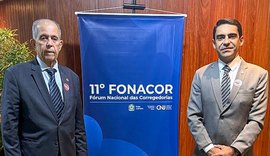 Corregedor-geral Celyrio Adamastor participa do 11º Fonacor em Brasília
