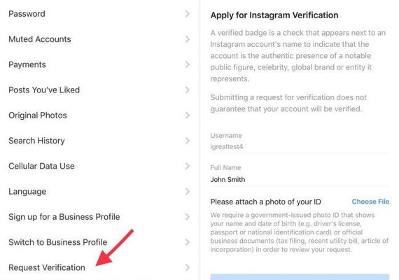 Instagram pode liberar pedidos de contas verificadas com selo azul para todos