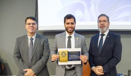 Sargento da PM/AL é homenageado por atuação junto à diretoria do Ministério da Justiça e Segurança Pública